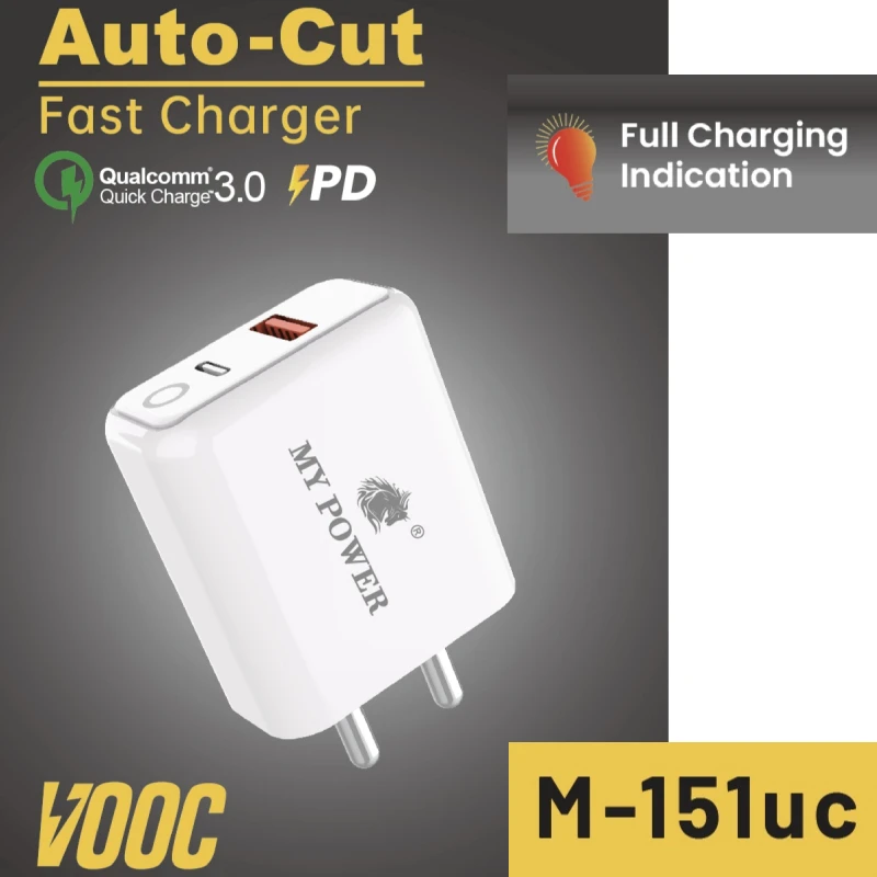 Mypower M151uc + PD (autocut) fast charger